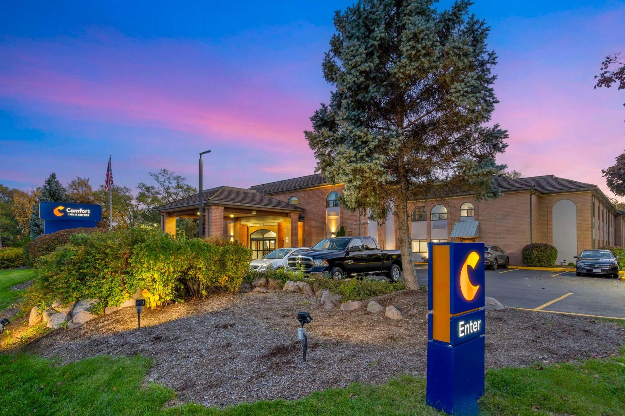 Comfort Inn & Suites Mundelein-Vernon Hills Eksteriør billede